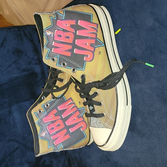 New Converse Chuck Taylor Allstars NBA JAM sizes 7mn=9wmn,10mn=12 wmn,11mn=13wmn - Picture 3 of 6